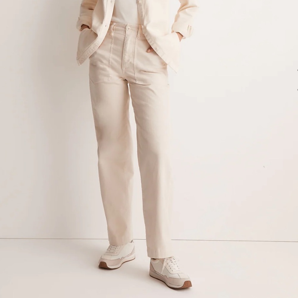 Madewell Perfect Vintage Utility Wide-Leg Pant